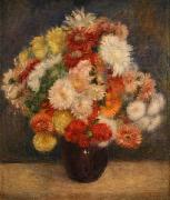Pierre Auguste Renoir Bouquet of Chrysanthemums oil painting reproduction